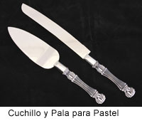 Cuchillo y Pala para Pastel