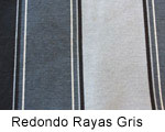 Redondo Rayas Gris