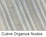 Cubre Organza Nudos
