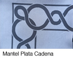 Mantel Cuadrado Ivory Café