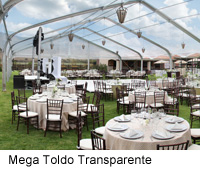 Mega Toldo con cubierta ¡transparente!