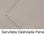 Servilleta Deshilada Perla