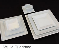Vajilla Cuadrada